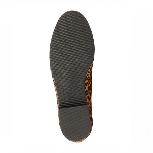 Walking Cradles Camel Leopard Print Wyatt Calf Hair Loafers Size 6 Narrow - Picture 7 of 9